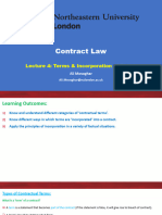 Lecture 4-Types of Terms & Incorporation of Terms