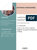 White Simple Student CV Resume