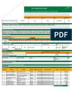 Plan Presupuestario Sabores de Casa