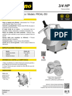 Ficha Tecnica Proal-550