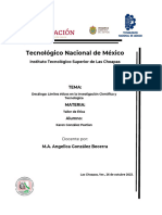 Decalogo. Limites Eticos en La Investigacion Cientifica y Tecnologica