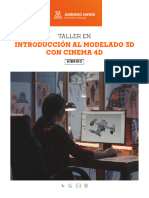 Taller en Introduccion Al Modelado 3D Con Cinema 4D - 2023