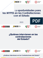 Beneficios y Oportunidades para Las MYPES en Las Contrataciones Con El Estado