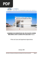 Problemas de Mecânica Dos Fluidos Agronomia .