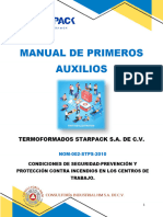 Manual de Primeros Auxilios NOM 002