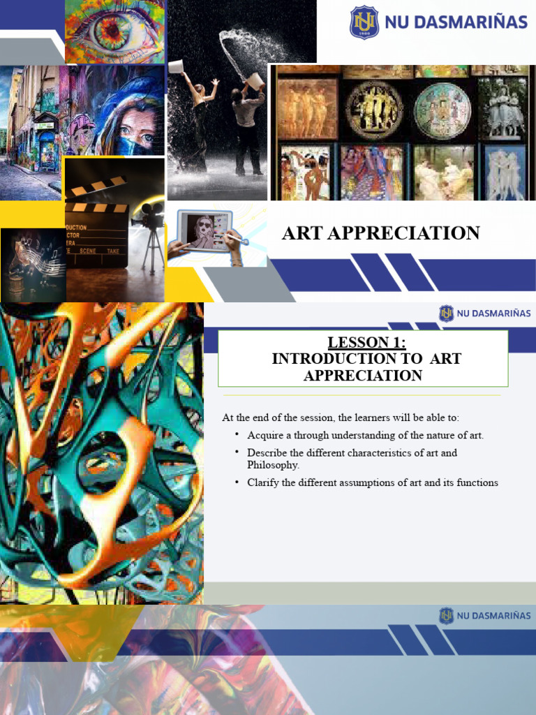 Understanding Art Appreciation Basics | PDF | Experience | Imagination