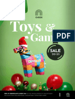 Editable Christmas Toys Catalog Template