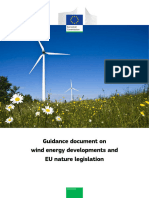 Guidance Document On Wind Energy Developments and-KH0320854ENN