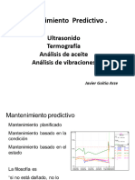 MANTENIMIENTO PREDICTIVO - Ultrasonido - Termografia