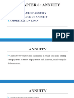 Chapter 6 - Annuity