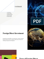 Foreign Direct Investment (FDI)