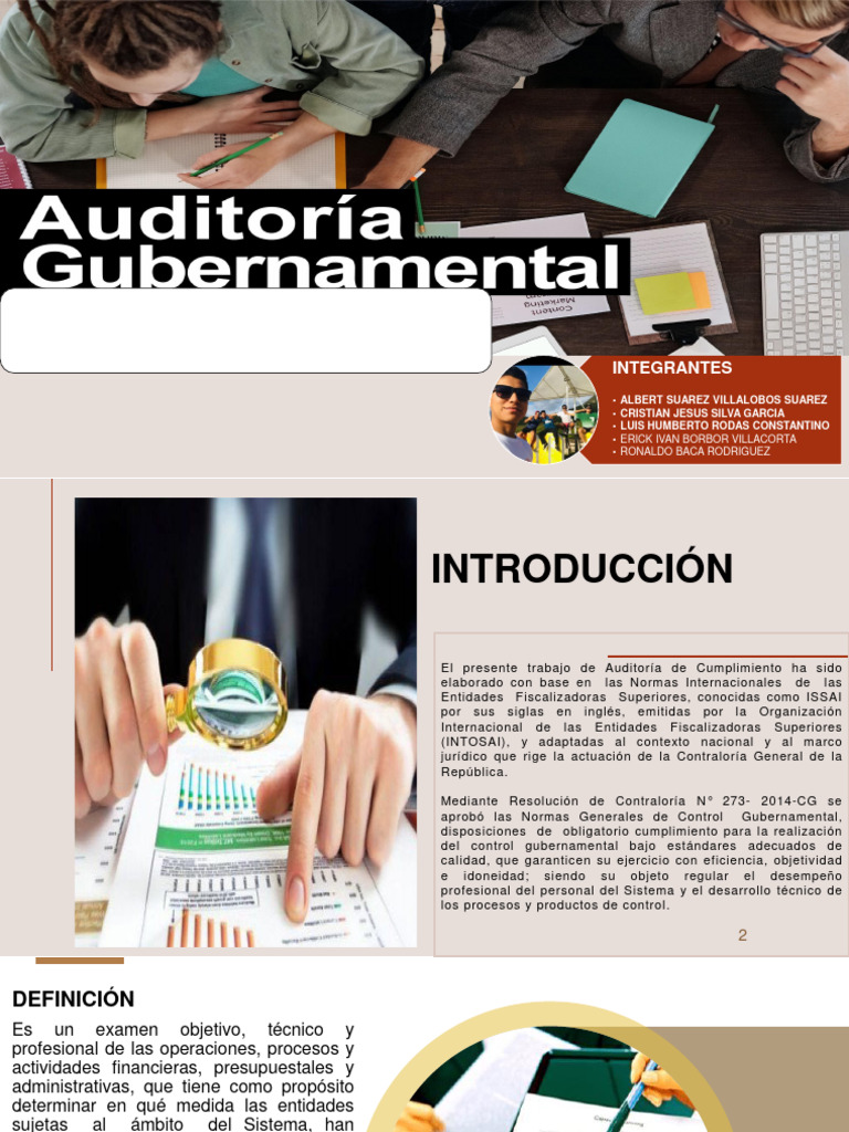 Auditoría de Cumplimiento Gubernamental | PDF | Auditoría | Planificación