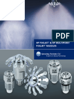 B747C HP FogJet HP MultiPoint FogJet Nozzles