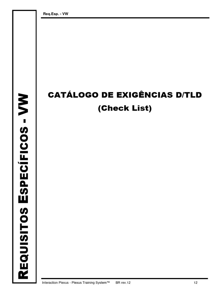 8 CSR VW Rev 12 - D-TLD | PDF