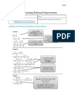 14 Adding - Subtracting Rational Expressions