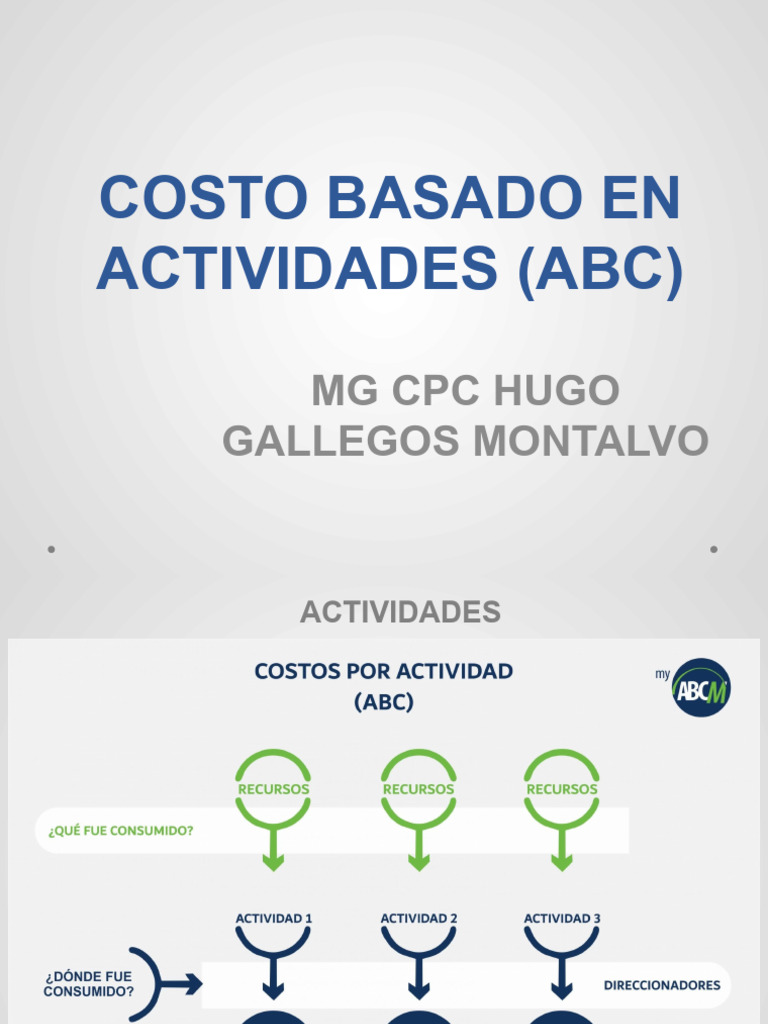 Comparativa de Costos ABC y Tradicional | PDF | Economias | Business
