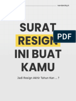 Surat Resign