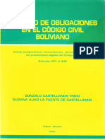 Derecho de Obligaciones en El Codigo Civil Boliviano
