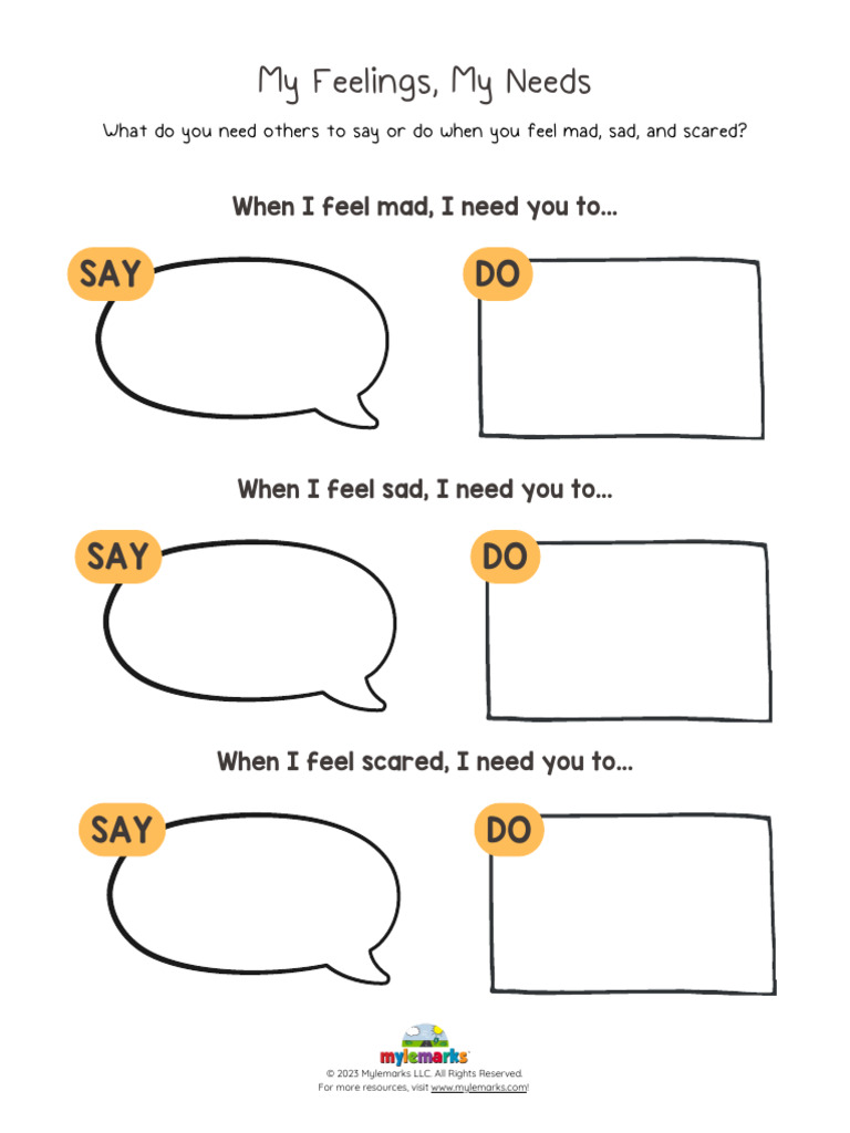 Managing Emotions for Kids | PDF