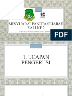 Mesyuarat Panitia Sejarah Kali Ke 2