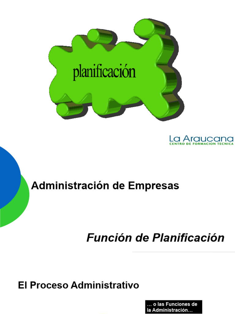 Fundamentos de la Administración | PDF | Planificación | Business
