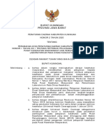 Peraturan Daerah Kabkuningan No 2 THN 2020 TTNG Perubahan Atas Peraturan Darah Kabupaten Kuningan