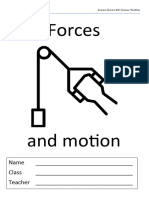 Forces and Motion