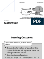 Lecture 2 - Partnership