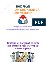 Chuong 2 - Ky Thuat Ve Sinh Lao Dong & Moi Truong - Full