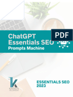 1.1 The ChatGPT Essentials SEO Machine
