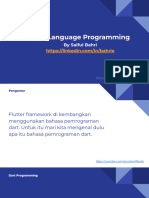 FIC - Dart Language Programming