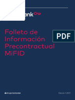 Folleto MiFID