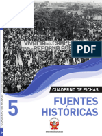 Fuentes Históricas 5 Cuaderno de Fichas