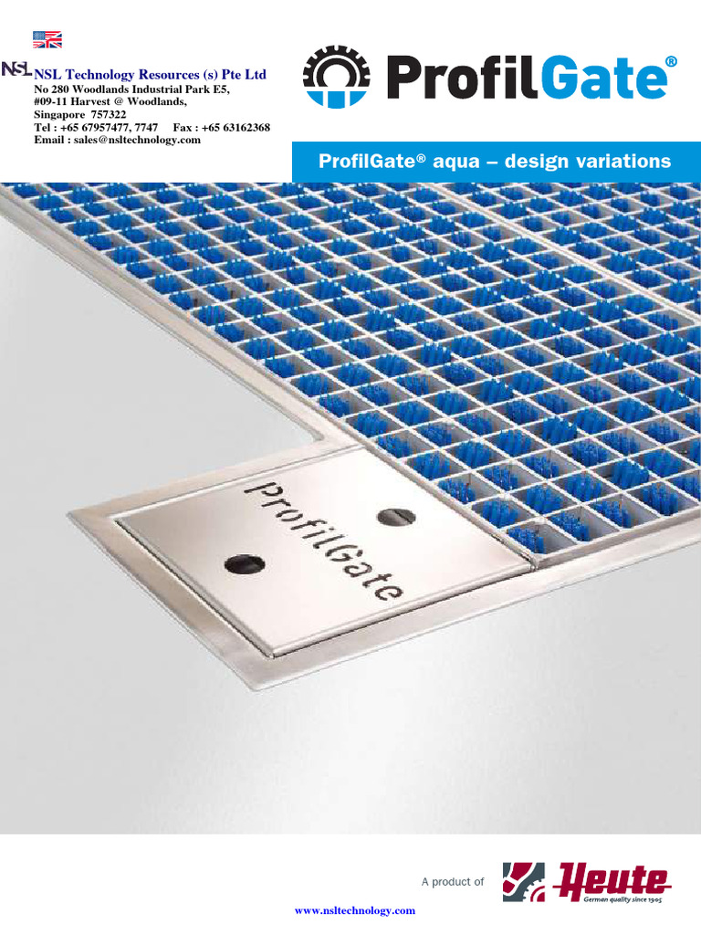NSL-2020-ProfilGate Aqua Broschuere EN | PDF | Flooring | Building ...
