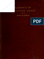 Elements of Inductive Logic Noah Knowles Davis