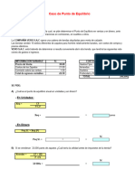 Semana 11b Presencial Punto de Equilibrio Solucionario