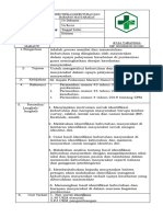 Sop Identifikasi