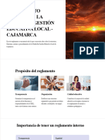 Reglamento Interno - Cajamarca