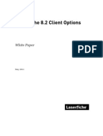 Laser Fiche 8.2 Client Options