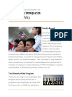 The Process of Immigration - Overview U