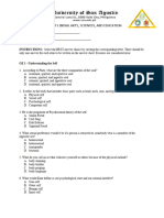 INSTRUCTIONS: Select The BEST Answer Choice by Circling The Corresponding Letter. There Should Be