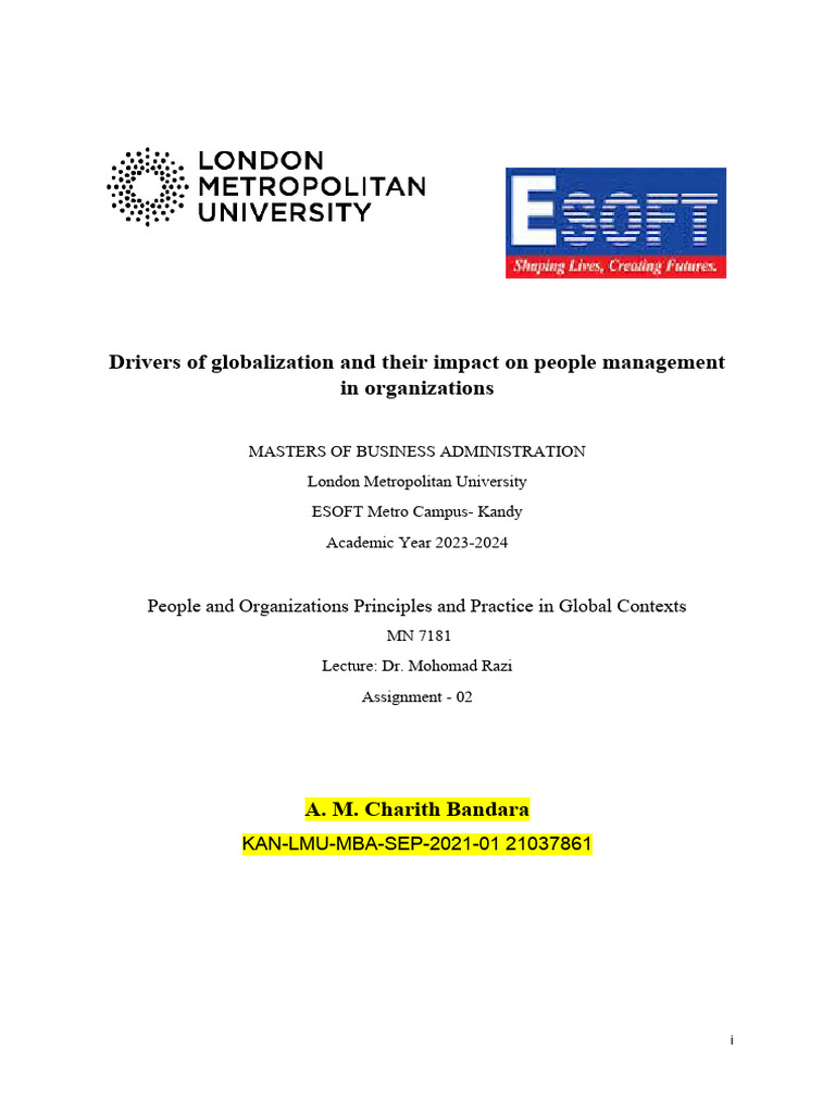 Globalization V1 Pdf Globalization Economic Growth