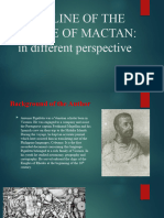 Timeline of The Battle of Mactan