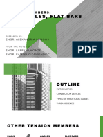 Tension Members - Rods, Cables, Flat Bars
