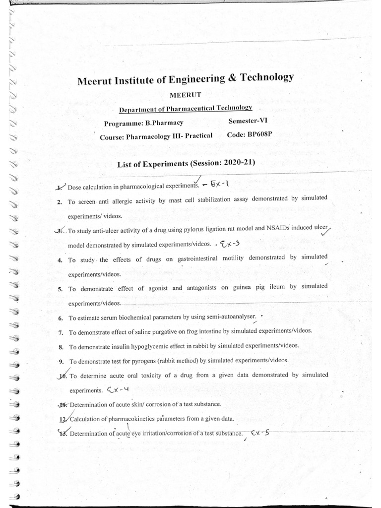 Pharmacology3 Lab Manual PDF