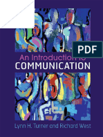 An Introduction To Communication (Lynn H. Turner Richard West)