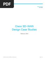 Cisco SDWAN Case Study