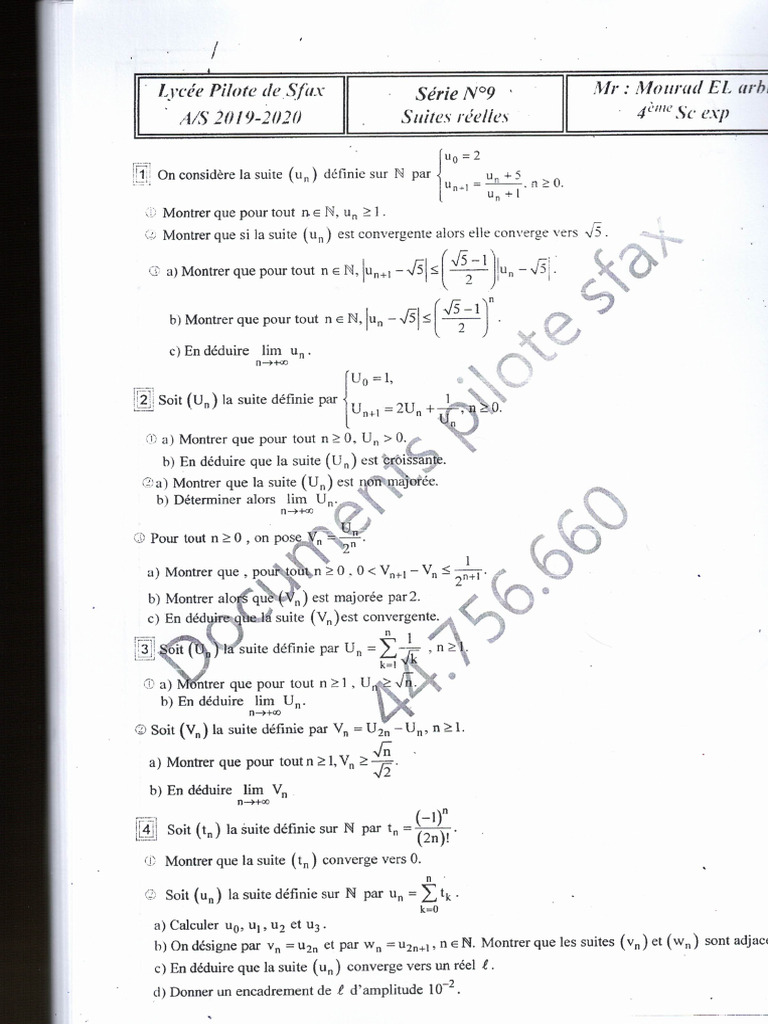 Bac II Suite Pilote | PDF