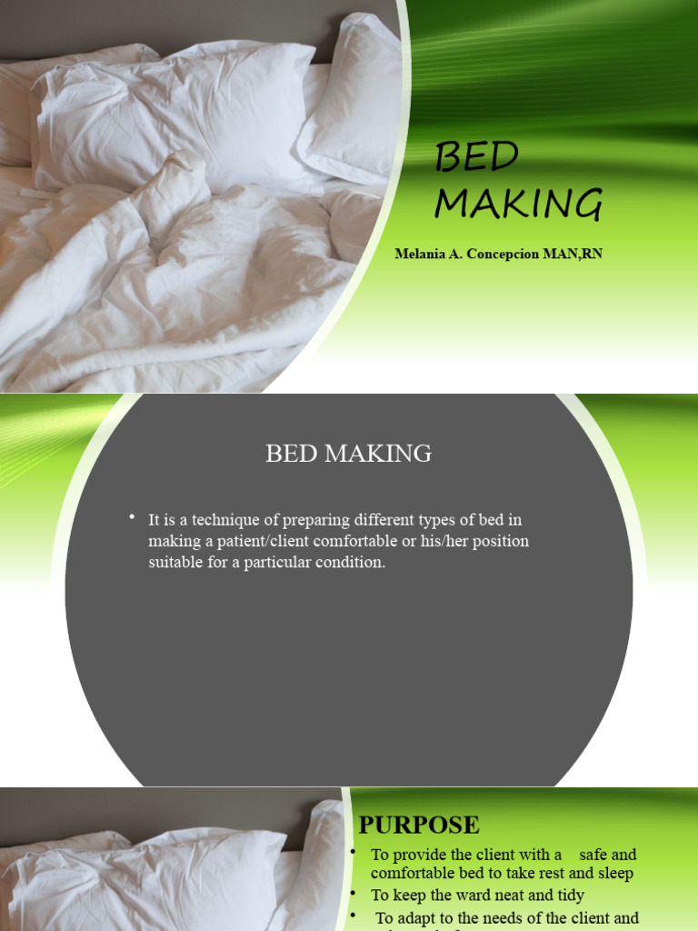Bed Making | PDF | Home & Garden | Wellness
