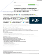 Journal of Advanced Nursing 2021 Ronquillo Artificial Intelligence in Nursing Priorities and Opportunities From An